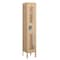 Salsbury Industries 1 Tier Vented Locker, 12"Wx66"Hx12"D, 1 Door, Tan, Unassembled 71152TN-U - alternate 1